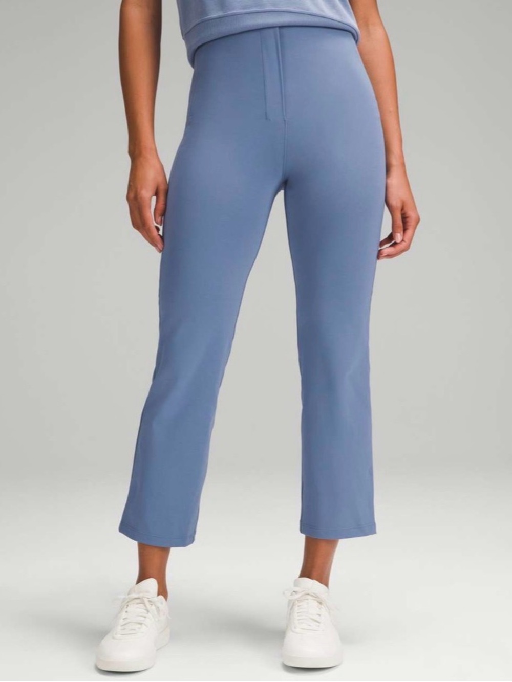 Lululemon Smooth Fit Pull-On High-Rise Cropped Pant in Oasis Blue - 4